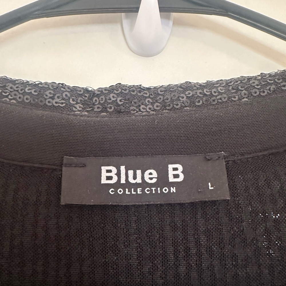 Blue B black sequined fringe jacket - Picture 6 of 6